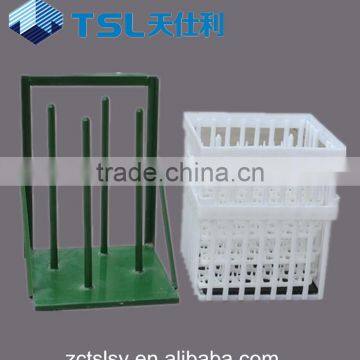 Chicken Plastic poultry transport cage/crate/box for hatching eggs