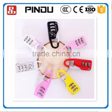 High security intelligent long shackle combination padlock