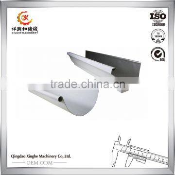 OEM Parts Manufacturing Company Sheet Metal Stamping Parts Brush Aluminum Gutter photo-3