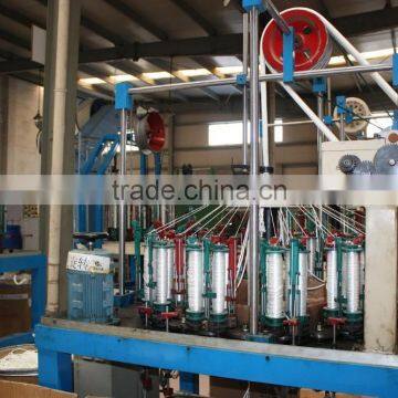 Factory price braided on braided rope machine