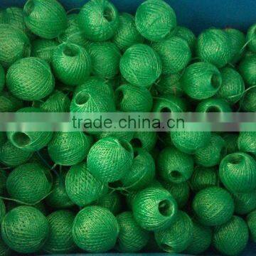 Green Decorative Baler Twine Ball