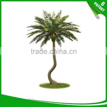 Artificial Monitor Coconut Tree Fiberglass Trunk Artificial Coconut Palm Tree Outdoor photo-6