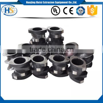 Screw and Barrels Xalloy bi-metallic or nitrided for extrusion machine