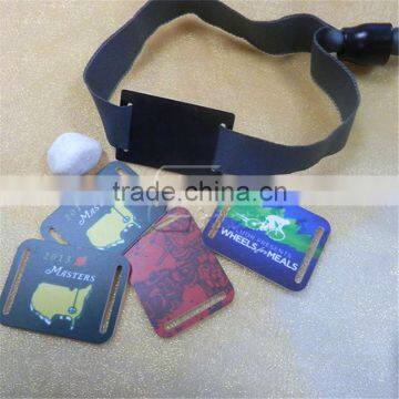 Cheap Free Disposable One Time Use Custom Smart Wristband Fabric Wristband photo-4