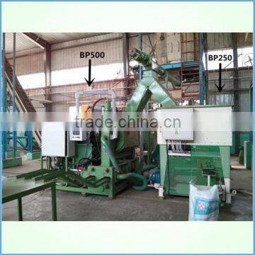 Great hydraulic biomass brick machine - to make efb bricks in good quality for fuel