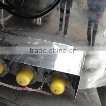 500L Stainless Steel Electric Heating Dissolving Mixing Tank photo-4