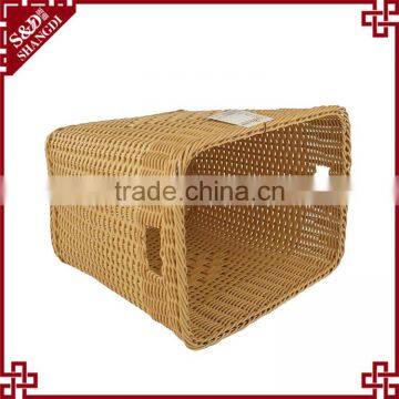 Hotel home used handwoven dirty clothes and toy large size storage cube basket