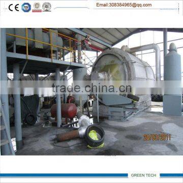 Tyre Recycling Machine Getting Tyre Oil by Pyrolysis Way 10 Ton per Day Processing Capacity photo-3