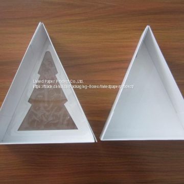 foldable triangle gift box