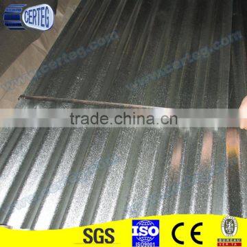 Factory Sale Zinc Coated Galvanized Corrugated Steel Sheet