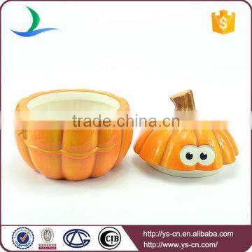 Top Grade Cookie Canister for Kids, Gaint Cute Pumpkin Shape photo-2