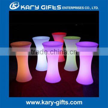 Plastic remote control RGB multi color led furniture