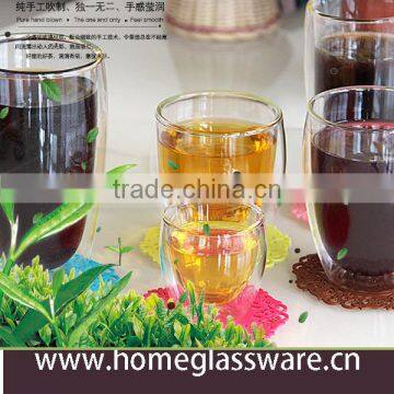 Double Wall Borosilicate Glass Cup for Tea China Supplier photo-3