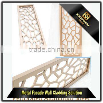 Laser Cutting Exterior Building Facade Panel Aluminum Curtain Wall Profile photo-3