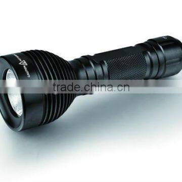 CREE LED Aluminum diving flashlight/black waterproof LED Flashlight SD-05