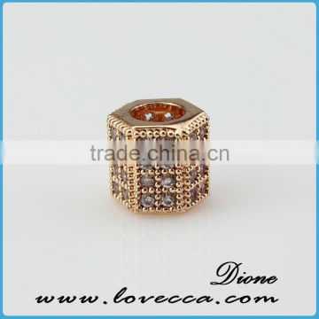 jewelry bead components for bracelet setting charms