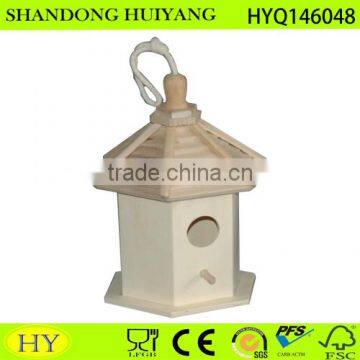 Custom cheap pagoda shaped wooden bird house