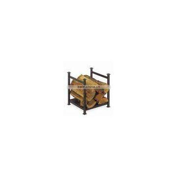 Wrought Iron Metal Wood Log Holder