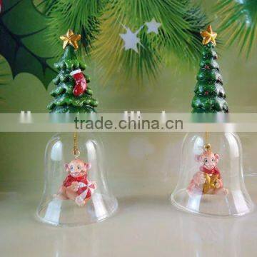 Resin Christmas Dinner Bell Decoration photo-3