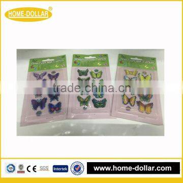 2016 variety customized unque kids 3D butterfly wall sticker decor