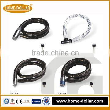 Pvc Bracket With Keyring Bicycle Chain Lock Safety Bike Cable Lock Bicycle Lock photo-3