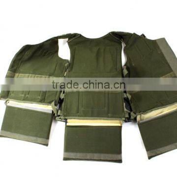 Camouflage Woodland Green Tactical Vest With Pen Flash Light Magazine Pouch for Front Rear photo-6