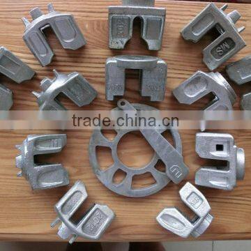 Steel reliable scaffolding diagonal brace end of construction