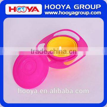 china wholesale plastic baby UFO universal gyro bowl