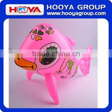 TY94770 Lovely design pink inflatable toy dolphin