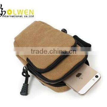 Travel Canvas Waist Phone Bag