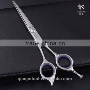 440c hair cutting scissors with finger ring