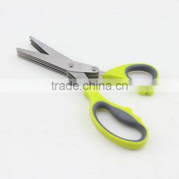 Five Sharp Blades Time-Saving Kitchen Shears Herb Scissors photo-5