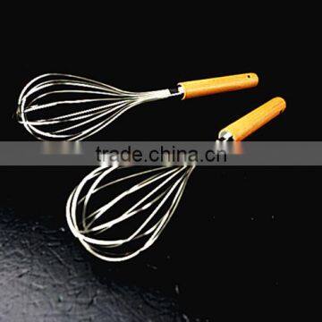 37056 New Style Stainless Steel Whisk With Wooden Handle photo-6