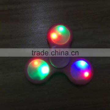 Free Sample OEM Factory Price Hot Sale Beautiful Fidget Spinner Anti Stress Pressure Bearing Colorful Led Light Hand Spinner photo-5