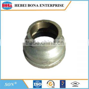 High Pressure Malleable Iron Plumbing Fittings Reducing Socket