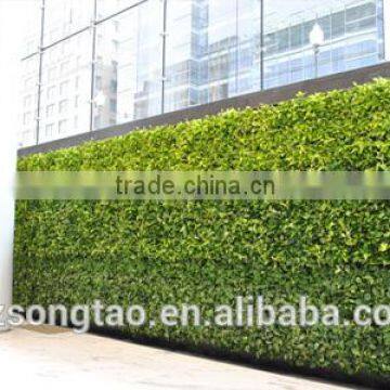 Songtao Natural Looking Green Artificial Vertical Green Grass Wall photo-3