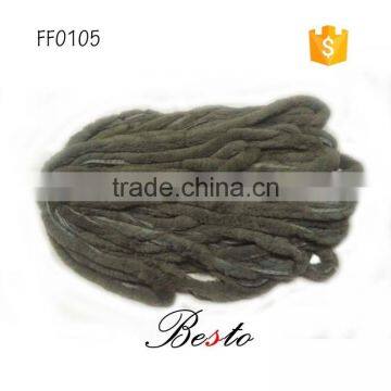 China factory wholesale feather yarn for knitting scarf