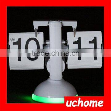 UCHOME LED High quality auto flip clock/flip desk clock