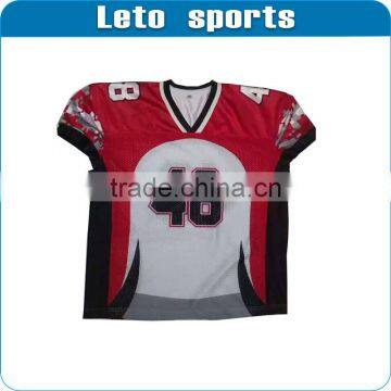 Custom made football jerseys Short style football jersey