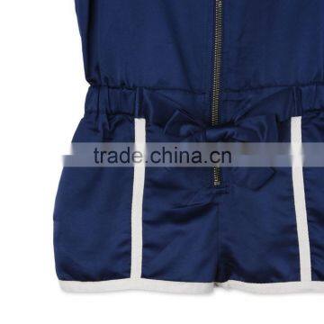 Unisex Majorette Blue Mel All In One Baby Bodysuit Romper Childrens Boutique Clothing HSr5109 photo-4