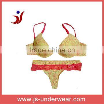 ladies wholesale one piece cup bra set