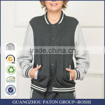 Spring Cotton School Children Casual Baseball Jackets / Varsity Jackets