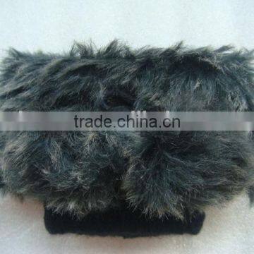 Wholesale fake fur short leg warmers