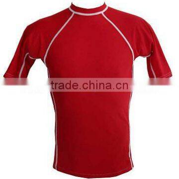 Short Sleeve MMA Rash Guards compression tshirt