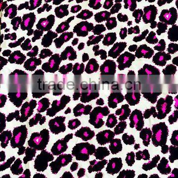 swimwear fabric with leopard printing