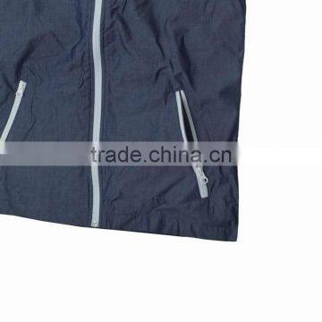 Thin Spring Outdoor Wind Proof Gray Man Outerwear Jacket photo-5
