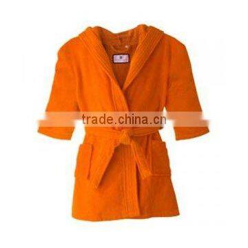 100% cotton children bath robe