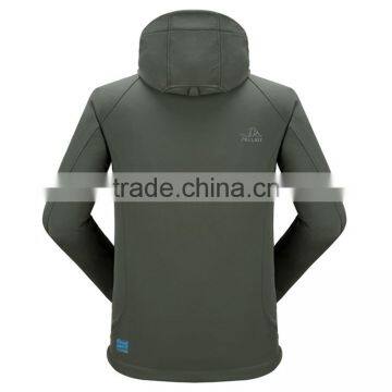 Wholesale OEM Men Sports Outdoor Hunting Jacket Soft Shell Jacket photo-5