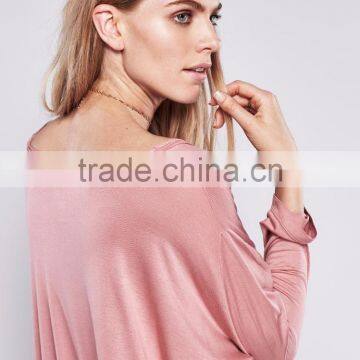 High Quality Loose Fit Casual Long Sleeve t Shirt for Women photo-5