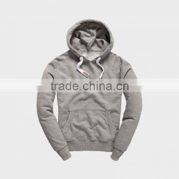 100% Cotton Men's Grey Hoodies